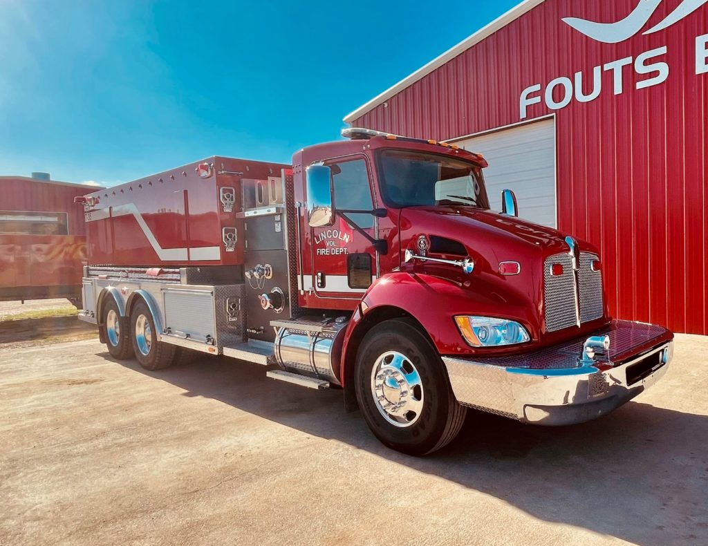 3000 Gallon Tanker Lincoln TX Fouts Fire