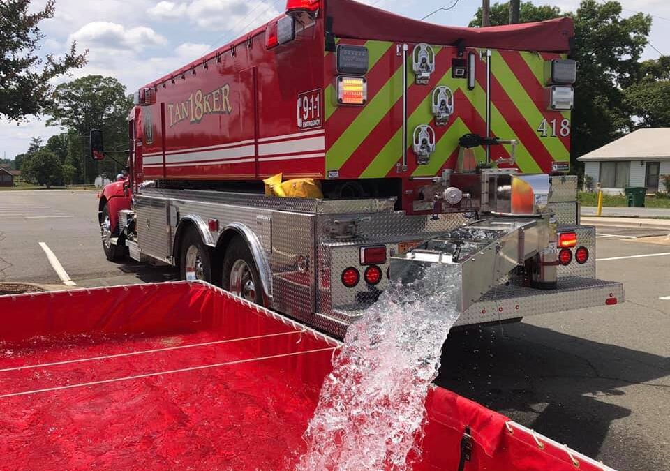mineral springs dump valve Fouts Fire