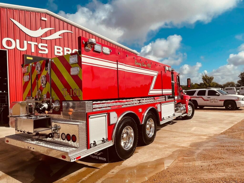 3000 Gallon Tanker Beasley, TX Fouts Fire