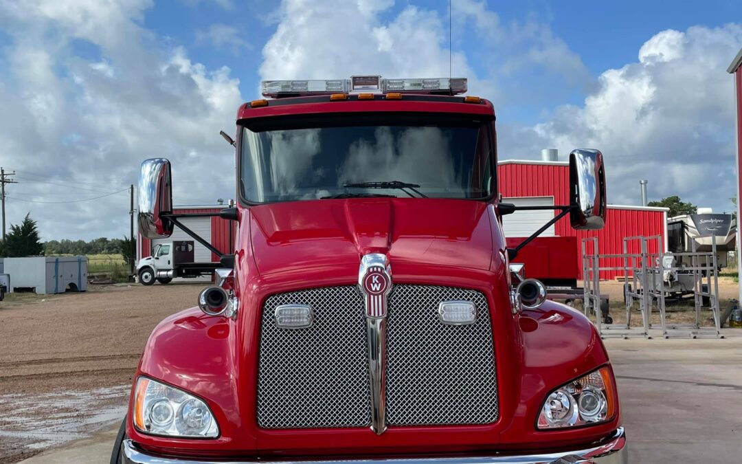 8 fouts bros beasley fire dept 3000 gallon tanker front Fouts Fire